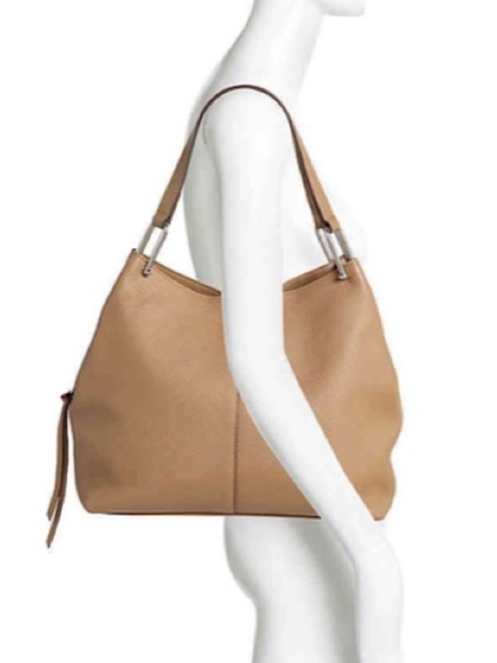 Vince Camuto Leather Shoulder Hobo Bag - Picture 2 of 15